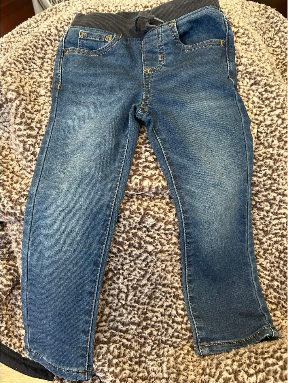 Wonder Nation Toddler Boys' Denim Jeans Size 3T - Comfortable Elastic Waistband
